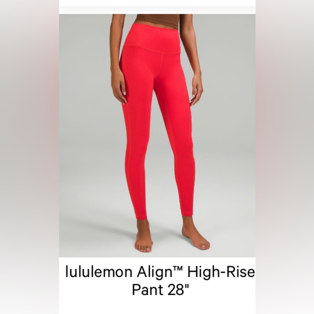FIRM. Lululemon align high rise “28